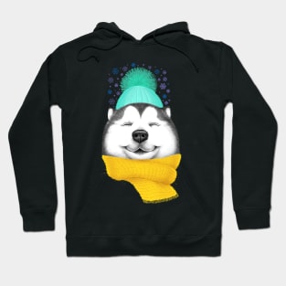 Winter Husky Hoodie